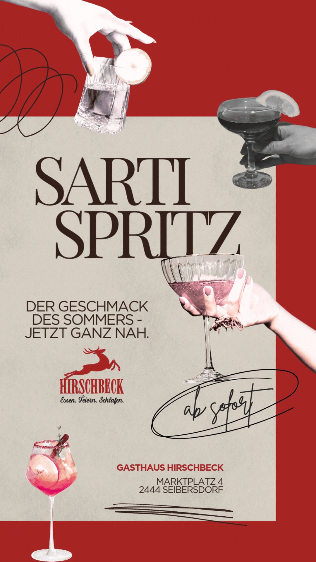 Ein Titelbild für das aktuelle Event mit genaueren Informationen über den Ablauf und Angeboten.