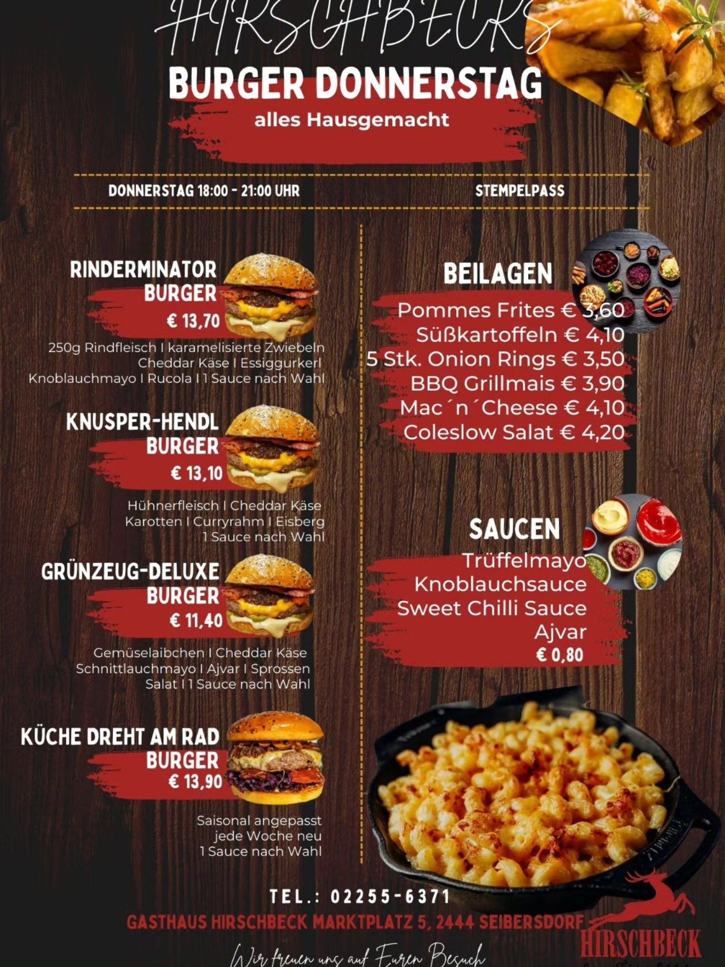 Ein Titelbild für das aktuelle Event mit genaueren Informationen über den Ablauf und Angeboten.