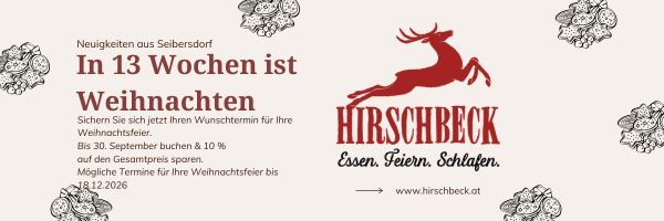 Ein Titelbild für das aktuelle Event mit genaueren Informationen über den Ablauf und Angeboten.